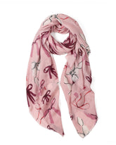 Betsie Bow in Pink Autumn/Winter Scarf